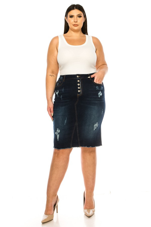 Denim Skirt