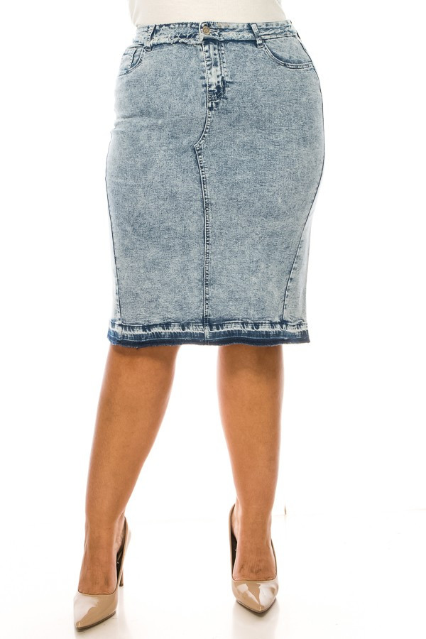 Girls Denim Skirt