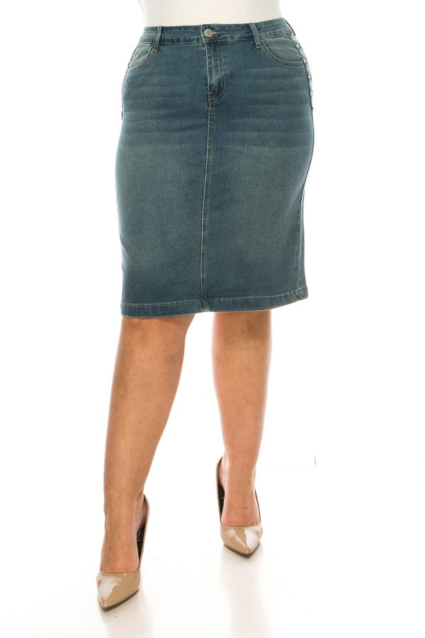 Denim Skirt