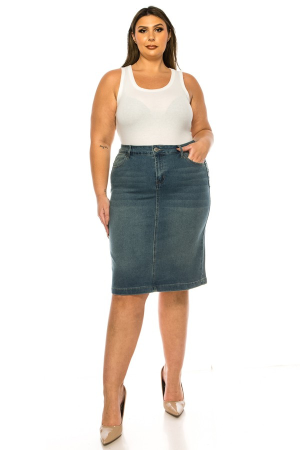 Denim Skirt