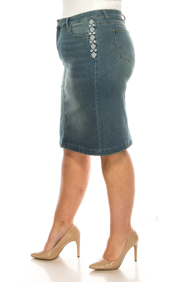Denim Skirt