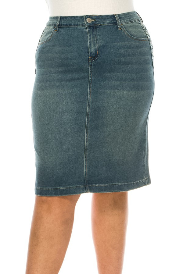 Denim Skirt