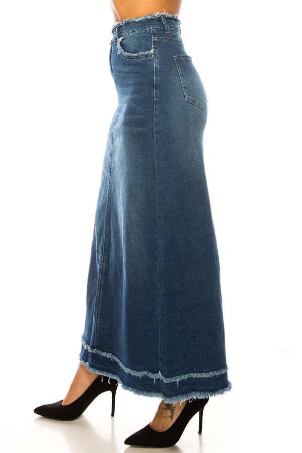 Denim Skirt Plus Size