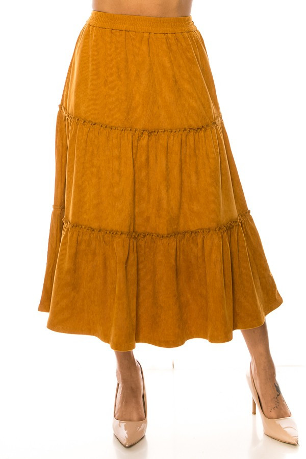 Denim Skirt Plus Size