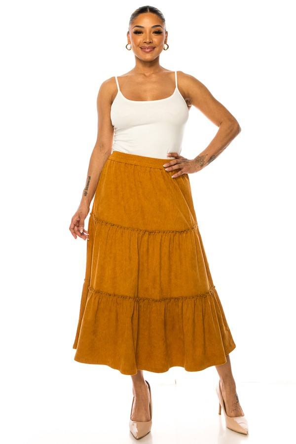 Denim Skirt Plus Size