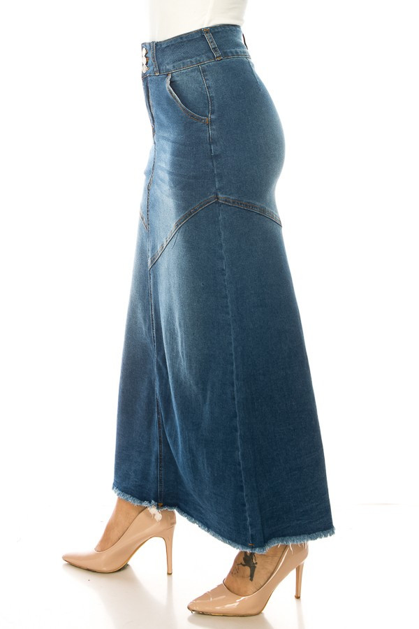 Denim Skirt Plus Size