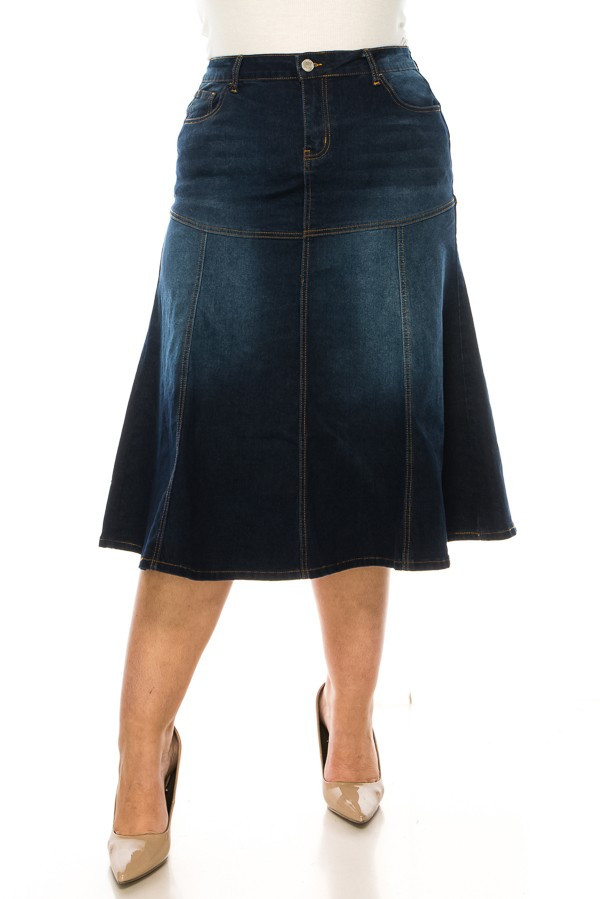 Denim Skirt