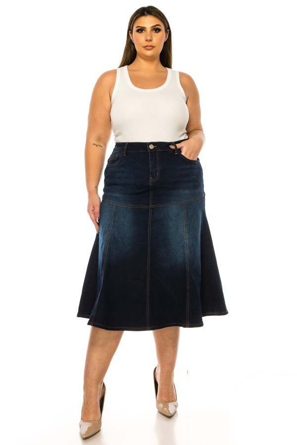 Denim Skirt