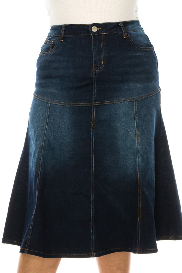 Denim Skirt