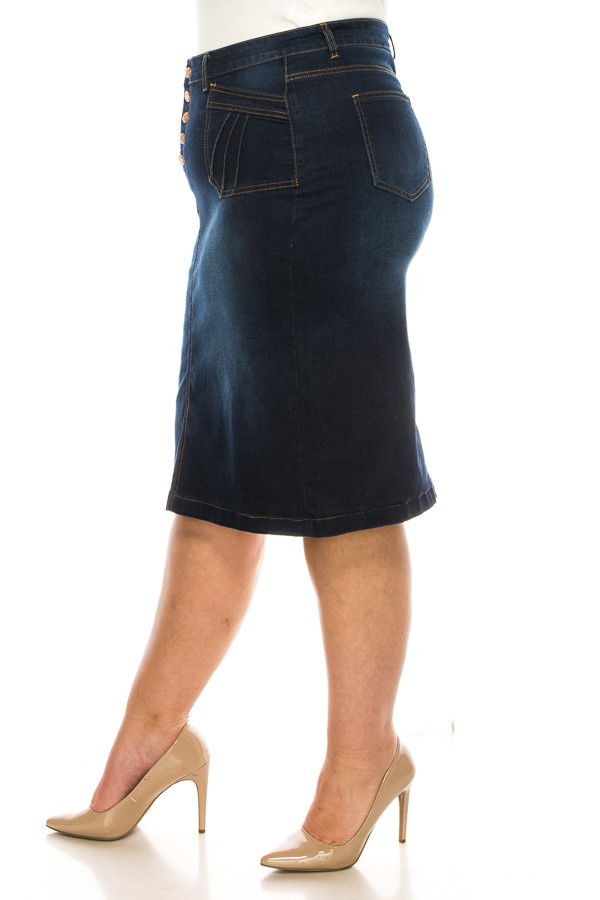 Girls Denim Skirt