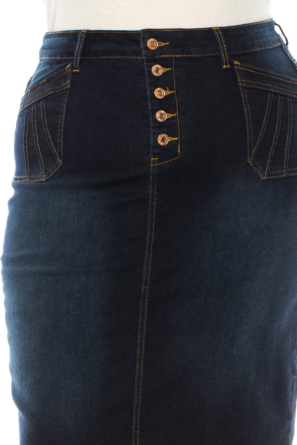 Girls Denim Skirt