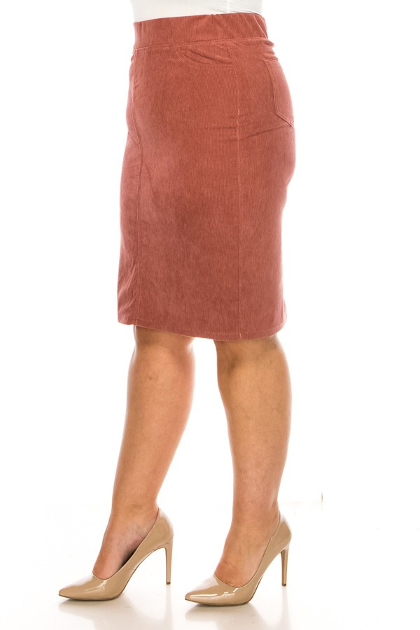 Denim Skirt Plus Size