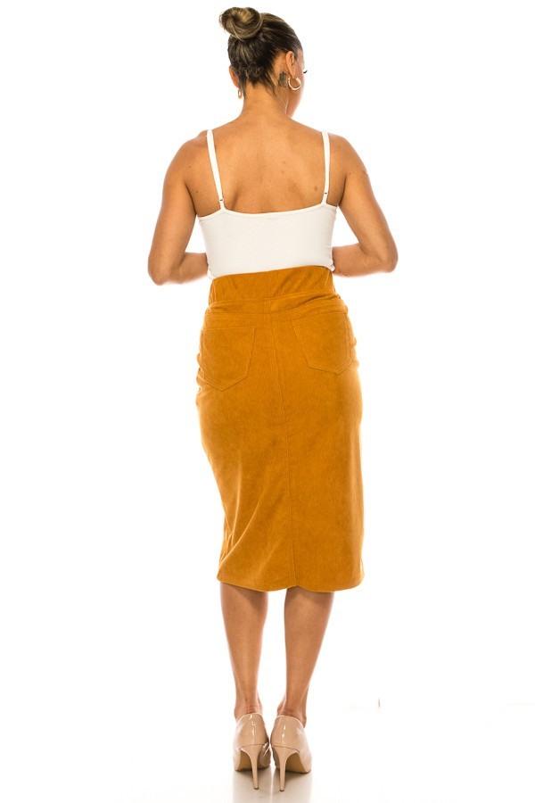 Denim Long Skirt Plus Size