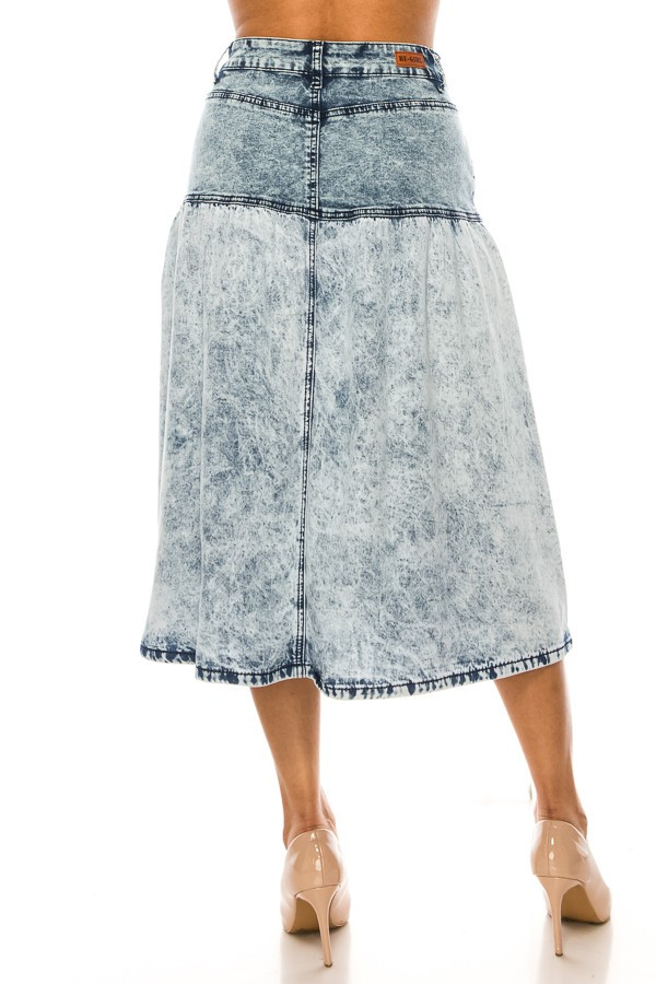 Denim Skirt Plus Size