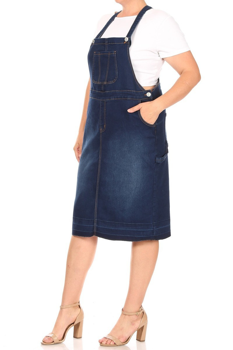 Denim Skirt Plus Size