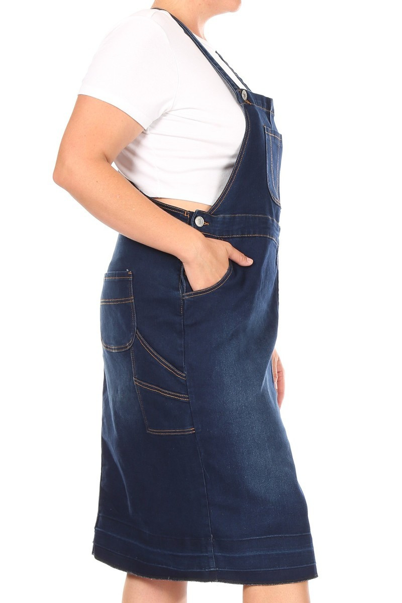Denim Skirt Plus Size
