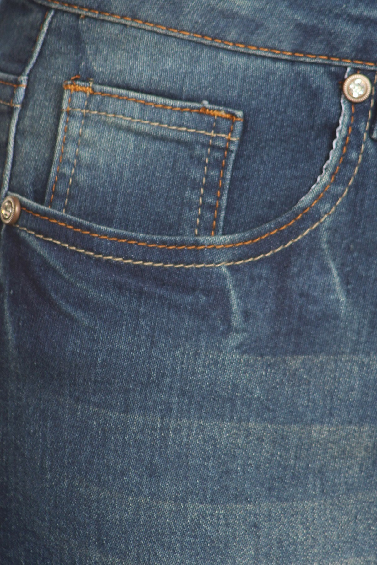 Denim Bermuda Plus Size