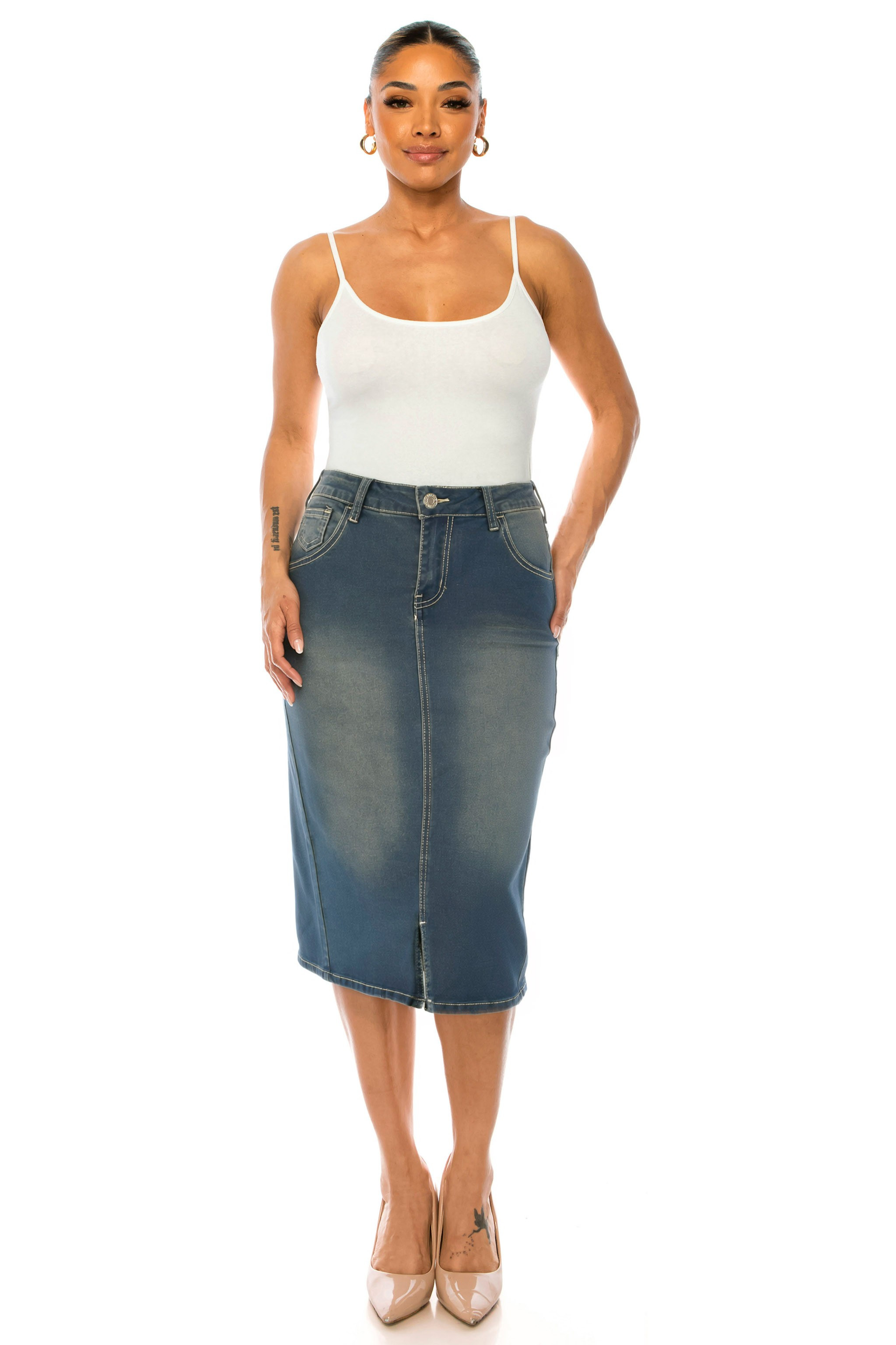 Denim Skirt