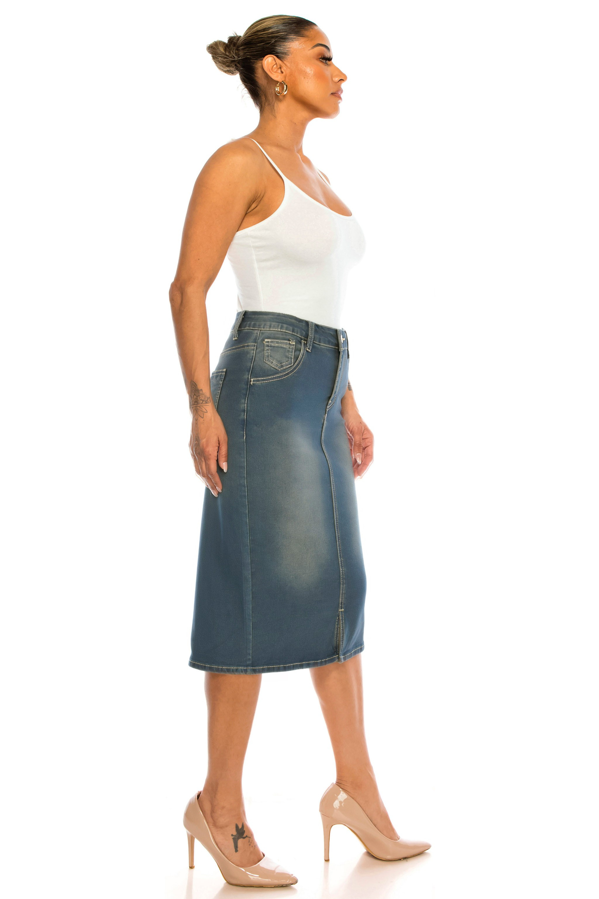 Denim Skirt