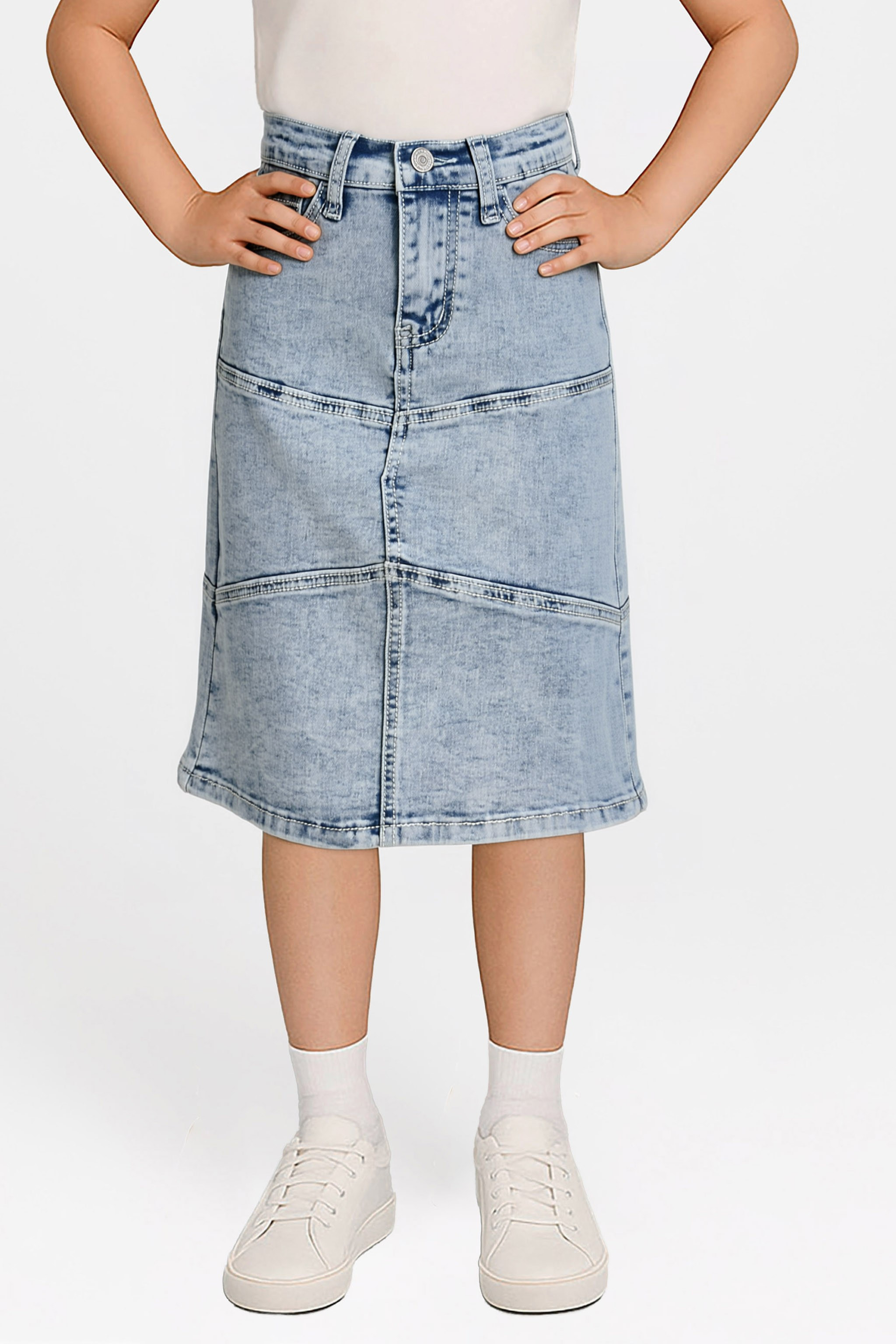 Girls Denim Skirt