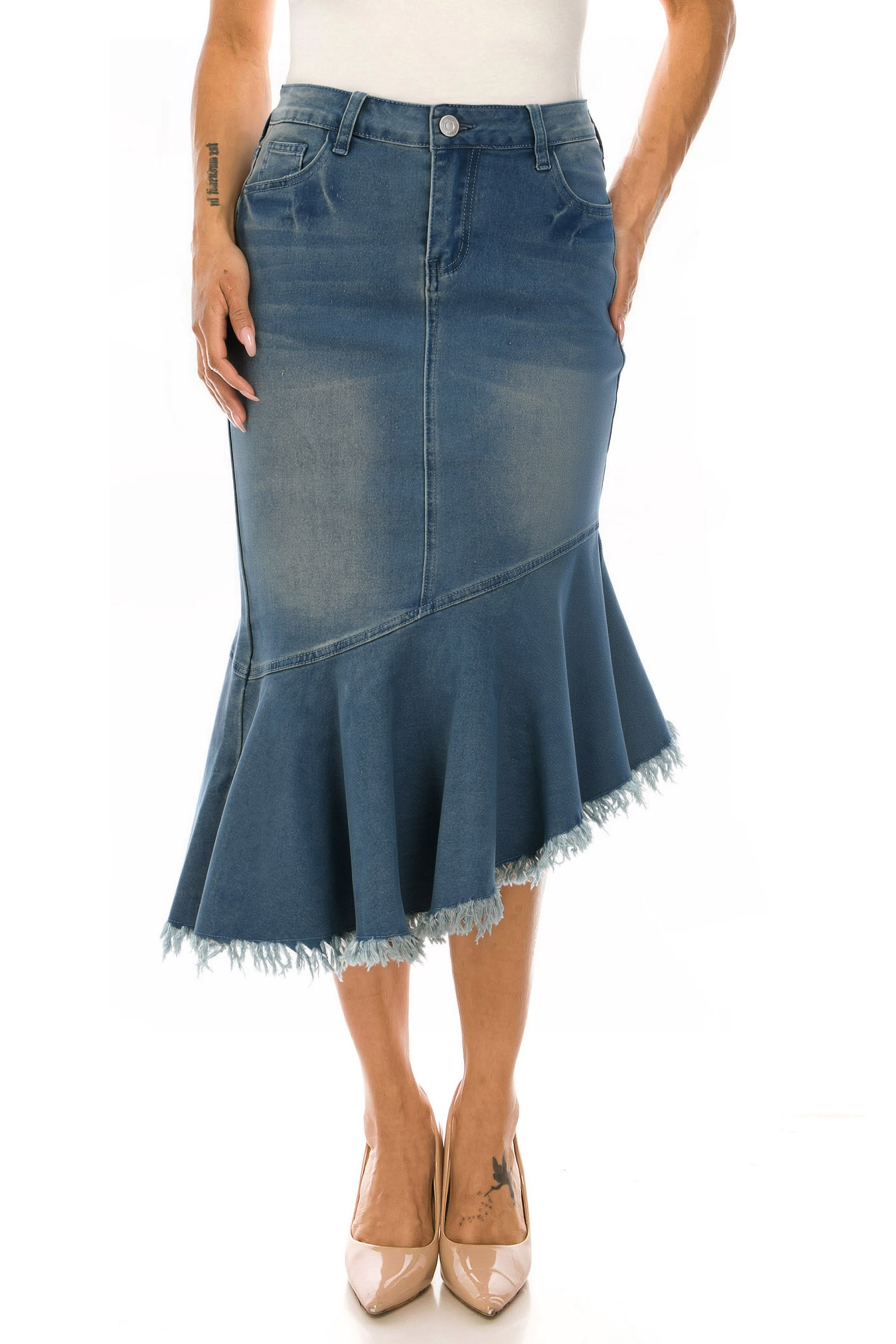 Denim Skirt
