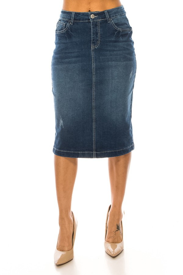 Denim Skirt