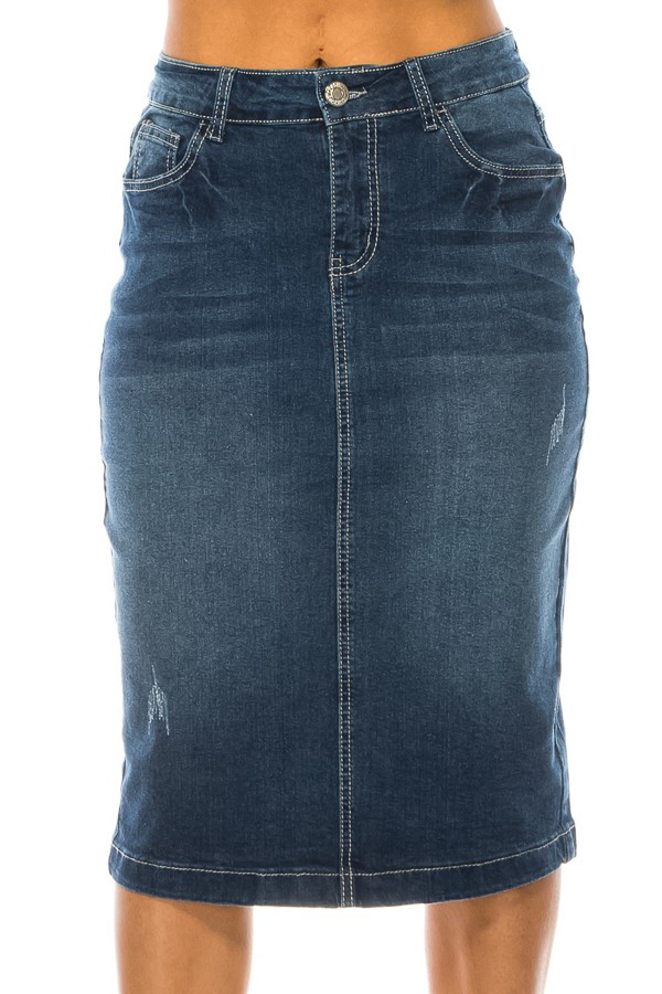 Denim Skirt